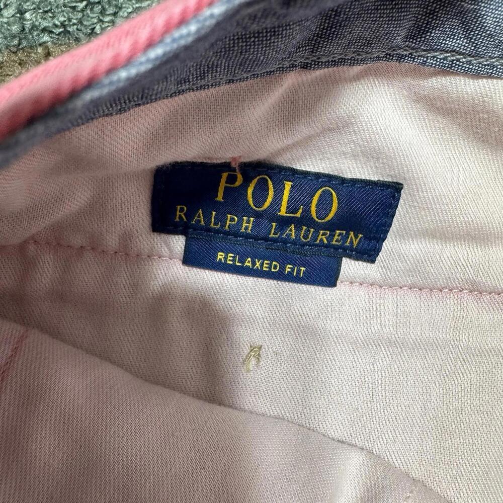 Polo Ralph Lauren Relaxed Fit Chino Shorts Men’s 31 Pink Casual - Picture 4 of 5